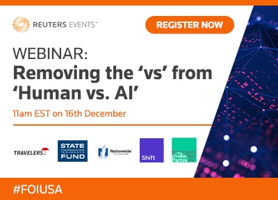 Webinar: Removing the ‘vs’ from ‘Human vs. AI’ (hosted by Reuters)
